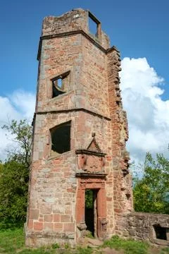 Tower at Madenburg Stock Photos