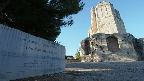 The Tower of Magne in 4k Stock Footage 96998537