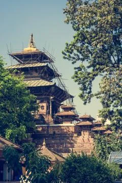 Tower of a monastery. Stock Photos