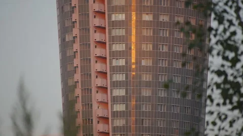 Tower in Moscow Stock Footage 58607272