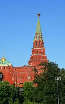 Tower of Moscow Kremlin, part6 Stock Photos
