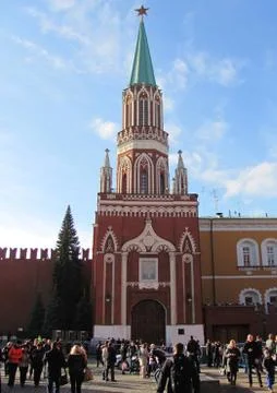 Tower of the Moscow Kremlin Stock Photos