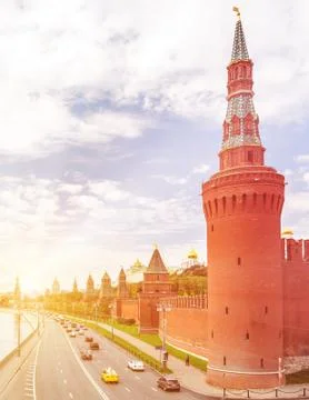 Tower of Moscow Kremlin Stock Photos