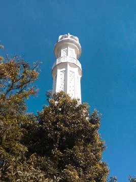 Tower mosque building Stock Photos