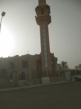 The tower of the mosque Stock Photos