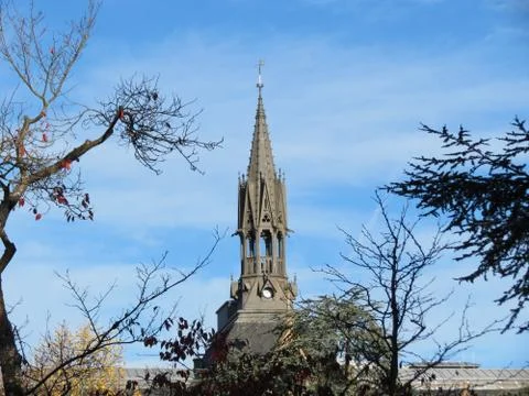 Tower neo gothic Stock Photos