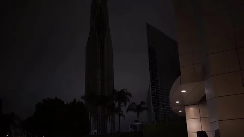 Tower at night Stock Footage 71787181