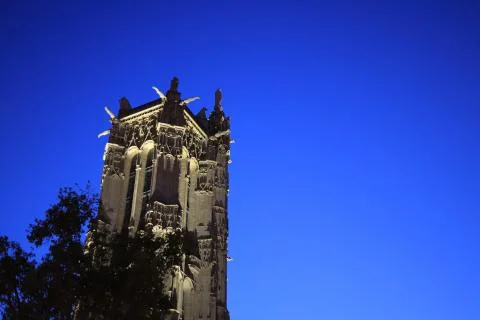 Tower night Stock Photos