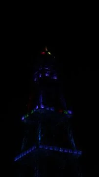 Tower At Night Фото