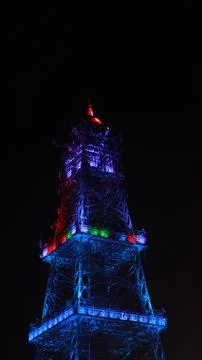 Tower At Night Stock Photos
