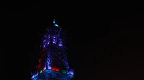 Tower At Night Stock Photos