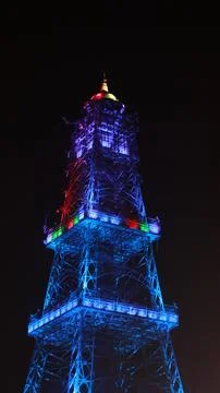 Tower At Night Stock Photos