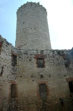 Tower of old castle Stock Photos