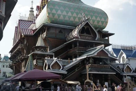 Tower in the old town. Stock Photos