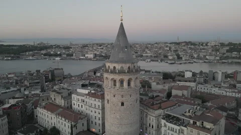 Tower over Turkey Stock Footage 312565803