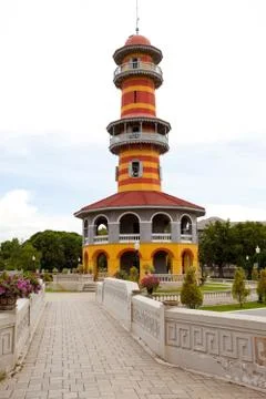 Tower in palace Stock Photos