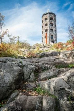 Tower in a park Stock Photos
