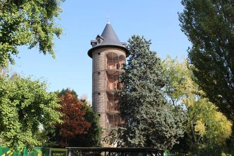 Tower in the park Stock Photos