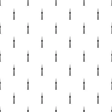 Tower pattern vector Illustrazione stock