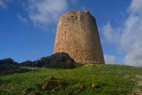 Tower of Piscinnì Stock Photos