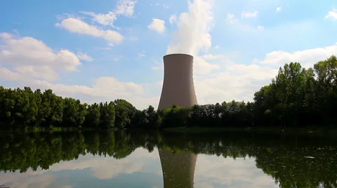 Tower pond HD Video stock 30288987