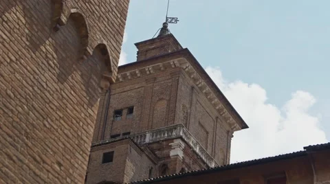 A tower of a renaissance castle Video stock 64898344
