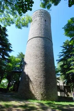 Tower of Roccaverano Stock Photos
