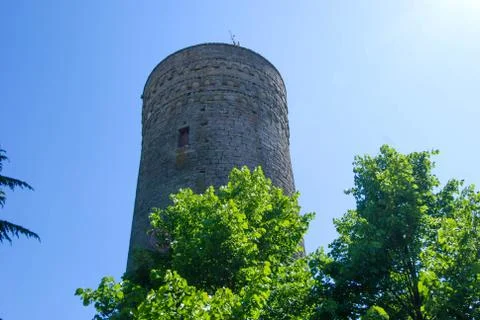 Tower of Roccaverano Foto stock
