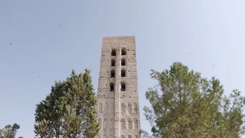 Tower of Saint Nicholas, Coca Stock Footage 111777658