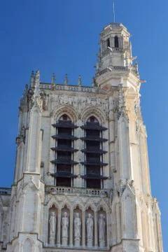 Tower of Saint Stephen's Cathedral Stock Photos