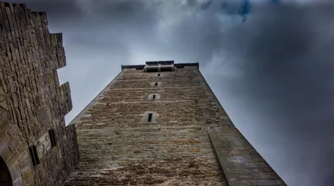 Tower of Schaumburg Castle in Germany Stock-Footage 61912662