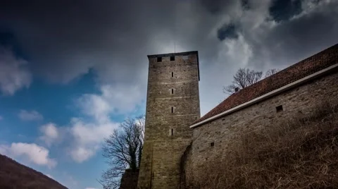 Tower of Schaumburg Castle in Germany Vidéo 61912663