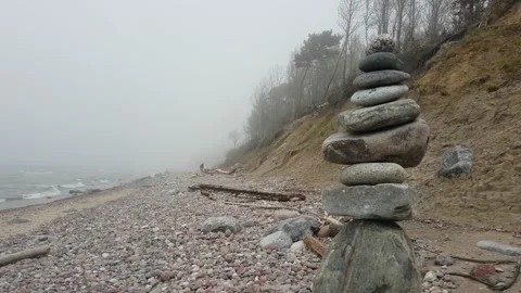 Tower by the sea Stock Footage 166582194