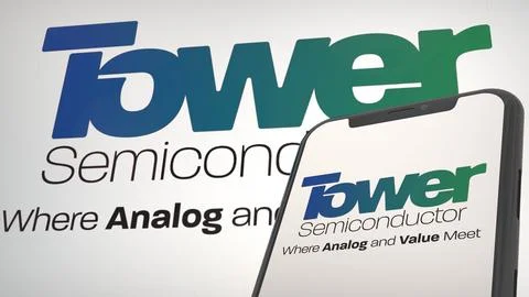 Tower Semiconductor Editorial Logo for Press Media Stock Photos