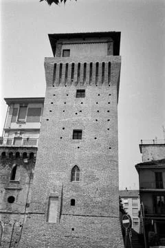 Tower of Settimo in Settimo Torinese Stock Photos