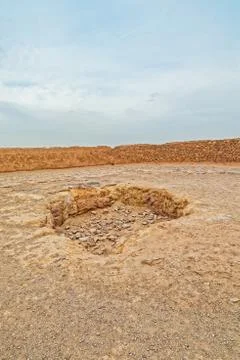 Tower of Silence central pit Stock Photos
