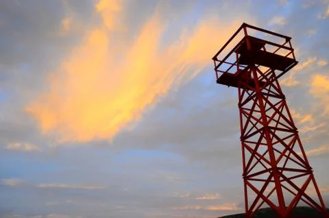 Tower sky 库存照片