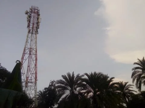 Tower with Sky Stock Photos