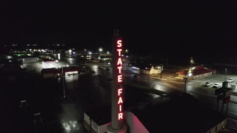 Tower Spin Stock Footage 158334402