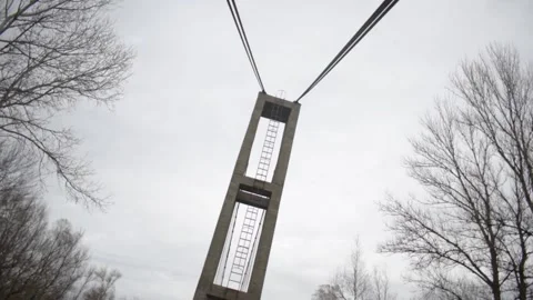 Tower spining Stock Footage 160624357