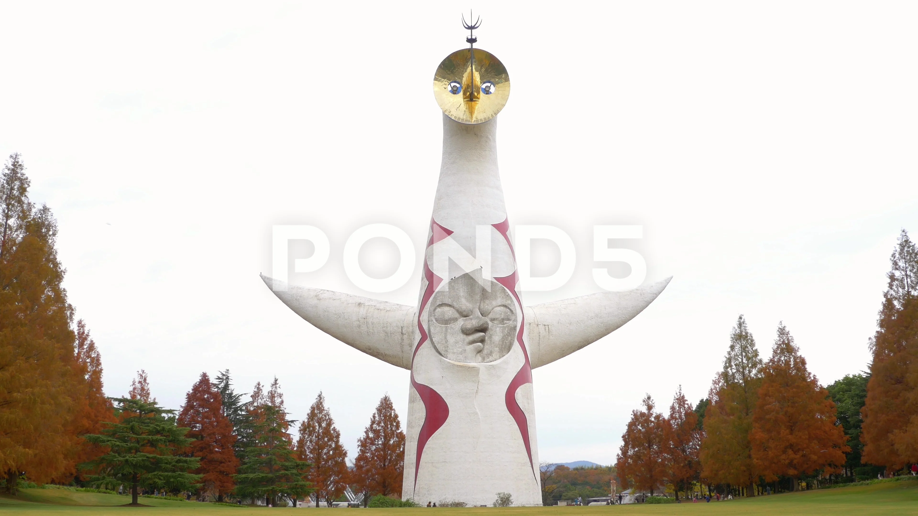 Tower of the Sun Statue by Okamoto Taro, built for Expo 70', in Osaka