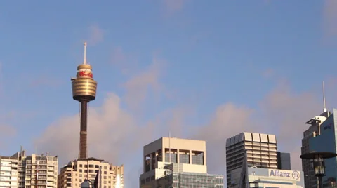 TOWER SYDNEY Stock Footage 34090800