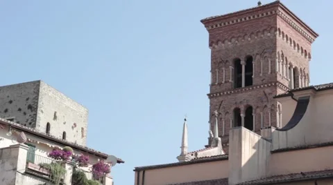 Tower Terracina Stock Footage 41265594