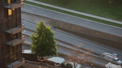 Tower Traffic Stock Footage 43656943