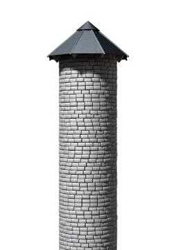Tower turret Stock Illustration