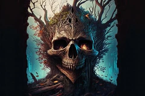 A Tower In The Underground Stock Illustration