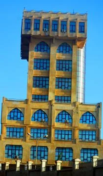 Tower of university Stock Photos
