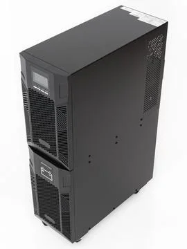 Tower UPS unit front view Stock Photos