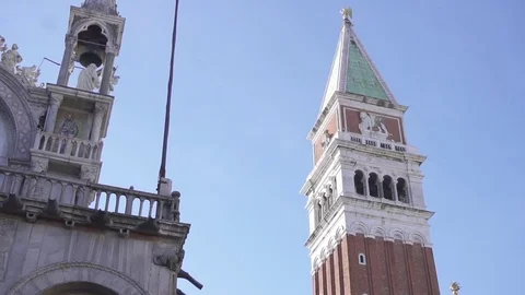 Tower in Venice Stock Footage 82432125