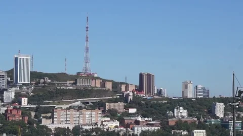 Tower Of Vladivostok Vídeo Stock 81037606